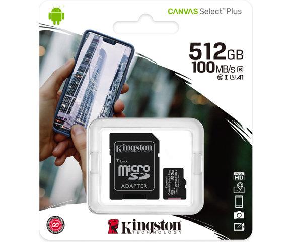 Kingston Canvas Select Plus 512GB microSD - slika 5