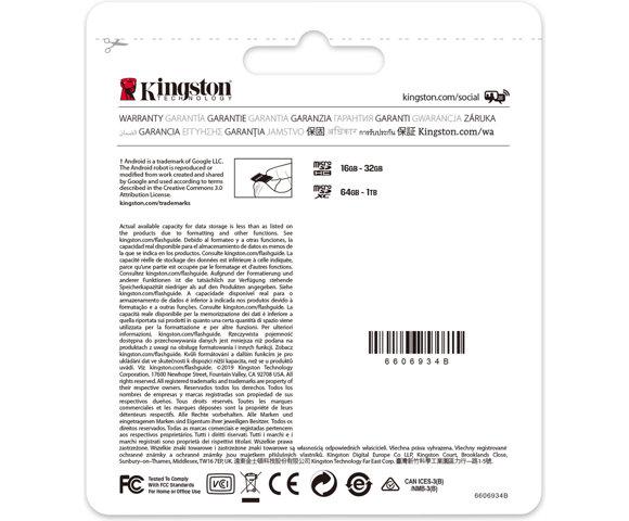 Kingston Canvas Select Plus 512GB microSD - slika 3