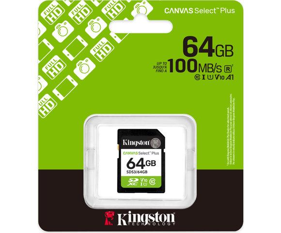 Kingston Canvas Select Plus 64GB SD - slika 4