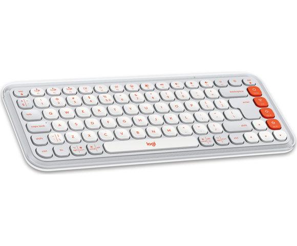 Logitech POP Icon Combo Off White / Orange - slika 5