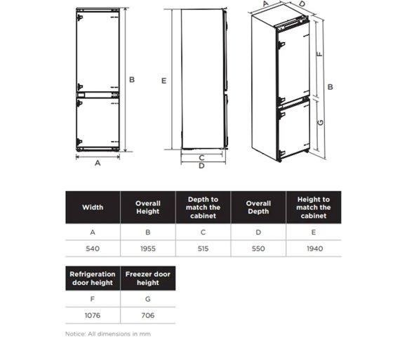 Midea MDRE411FGE01 frižider - slika 4