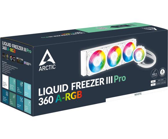 ARCTIC Liquid Freezer III Pro 360 A-RGB (White) vodeno hlađenje - slika 3