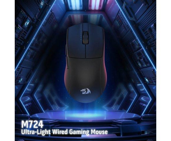 REDRAGON K1NG M724 (1K Hz) Black - slika 8