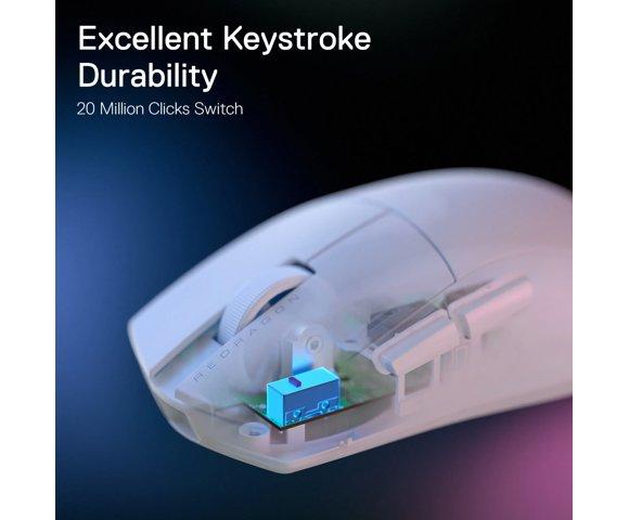 REDRAGON K1NG M724 (1K Hz) White - slika 8