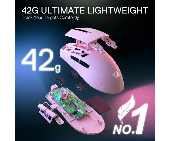 REDRAGON K1NG M724 (1K Hz) White - slika 9