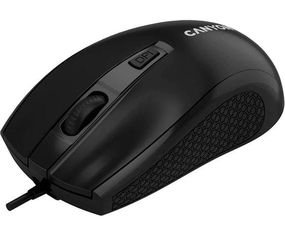 CANYON M-4 Black žični miš - slika 4