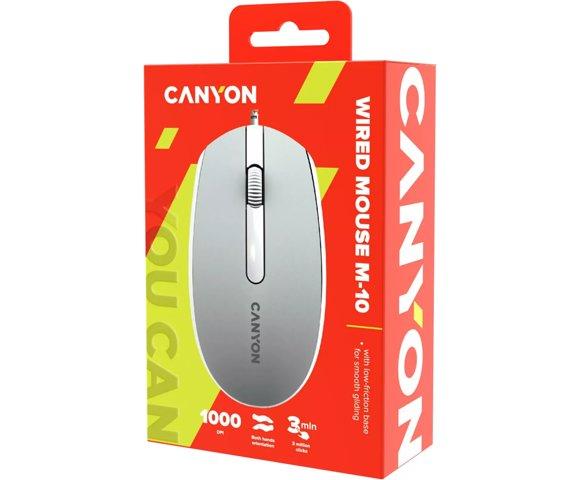 CANYON M-10 Dark Grey miš - slika 6