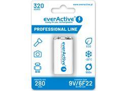 everActive Ni-MH 6F22 9V 320 mAh Professional Line baterija