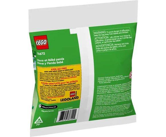 LEGO Steve and Baby Panda and Kikis Coconut Attack - slika 3