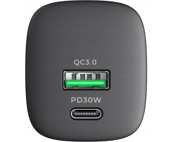 HAVIT UC30 EU USB-A USB-C punjač (Crna) - slika 4