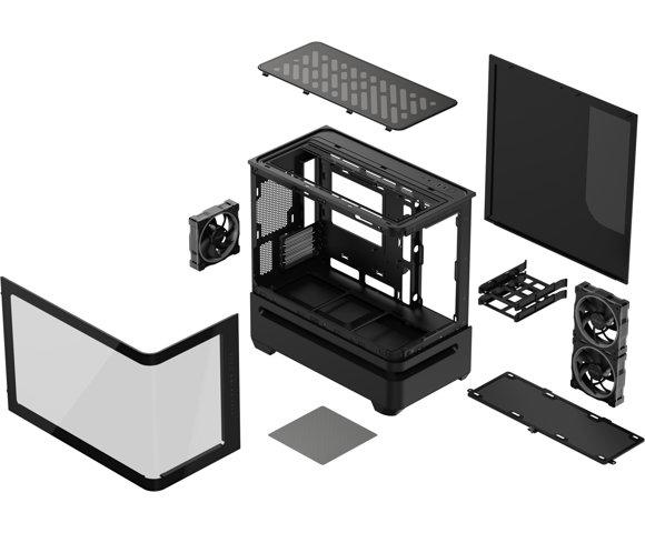 ASUS PRIME AP202 ARGB Black kućište - slika 2