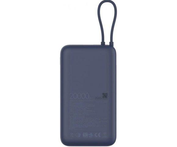 Xiaomi 33W Power Bank 20000mAh (Integrated Cable) Blue - slika 5