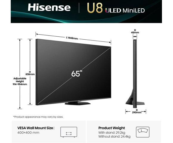 HISENSE 65U8Q - slika 4