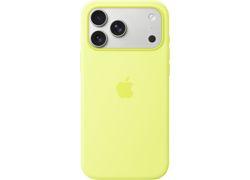 Apple iPhone 17 Pro Max Silicone Case with MagSafe – Neon Yellow