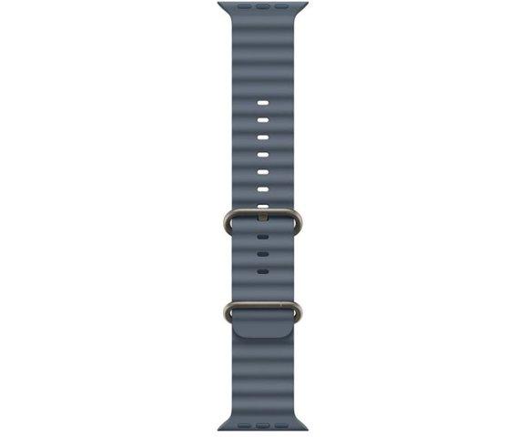 Apple Watch Ultra 3 Cellular 49mm Natural Titanium (Anchor Blue Ocean Band) - slika 3