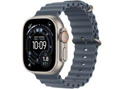 Apple Watch Ultra 3 Cellular 49mm Natural Titanium (Anchor Blue Ocean Band)