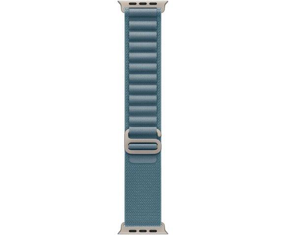 Apple Watch Ultra 3 Cellular 49mm Natural Titanium (Light Blue Alpine Loop) - Large - slika 3