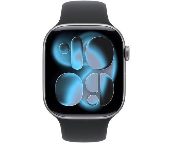 Apple Watch S11 GPS 42mm Grey (Black Sport Band) - S / M - slika 2