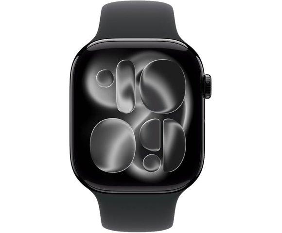 Apple Watch S11 GPS 46mm Black (Black Sport Band) - M / L - slika 2