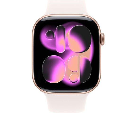 Apple Watch S11 GPS 46mm Rose Gold (Light Blush Sport Band) - S / M - slika 2