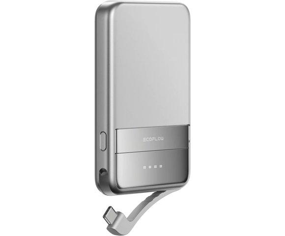EcoFlow RAPID Magnetic Power Bank 5000mAh Silver - slika 3