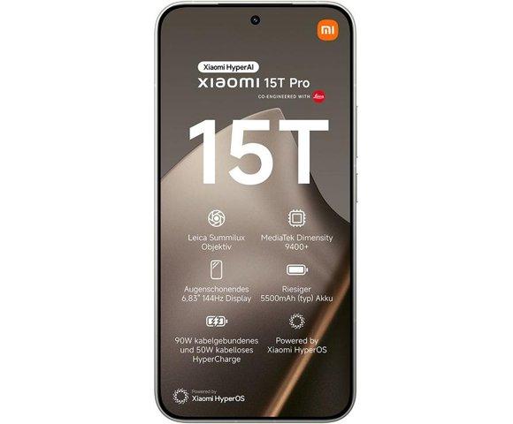 Xiaomi 15T Pro 12GB 512GB Grey smartphone - slika 2