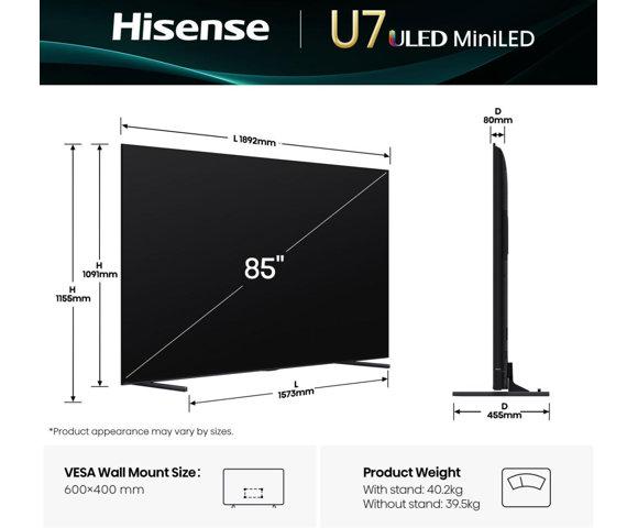 HISENSE 85U7Q - slika 2