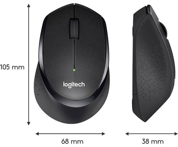 Logitech M330 Silent Plus Black miš - slika 4