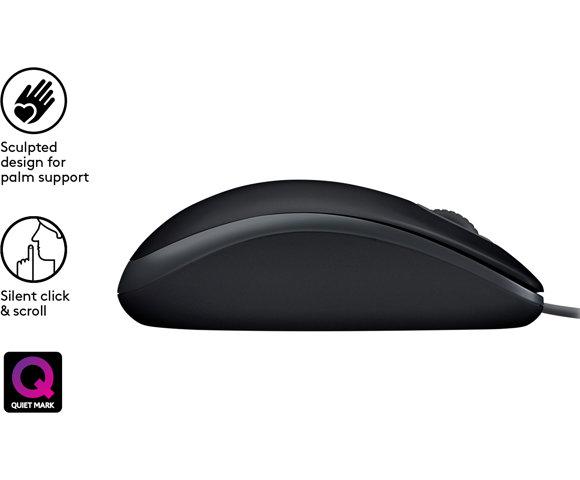 Logitech B110 Silent miš - slika 4