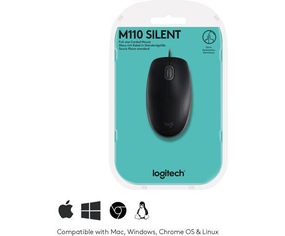 Logitech B110 Silent miš - slika 2