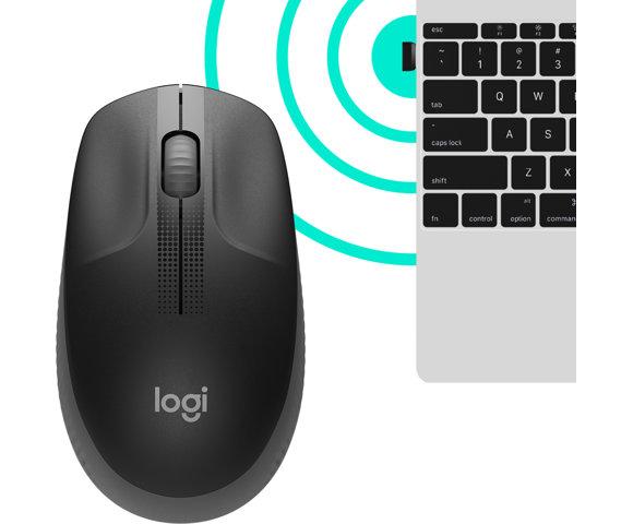 Logitech M190 Charcoal miš - slika 4