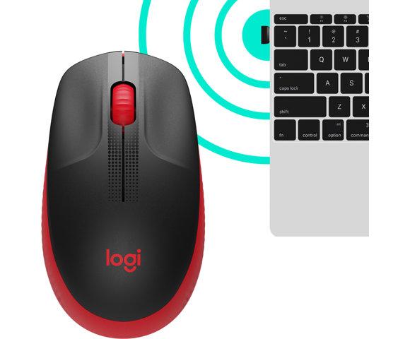 Logitech M190 Red miš - slika 8