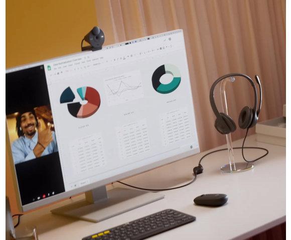 Logitech H390 Black USB-A slušalice - slika 7