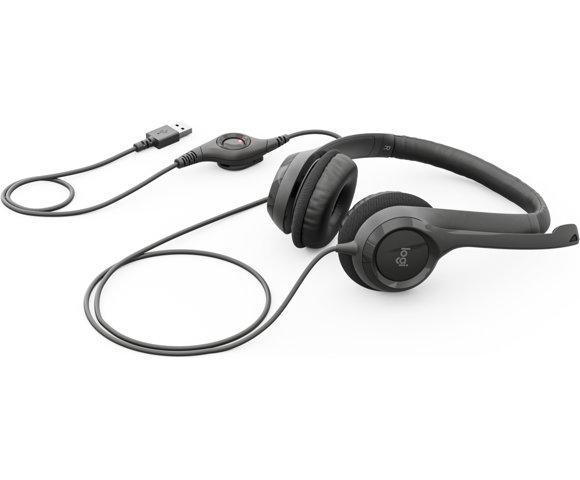 Logitech H390 Black USB-A slušalice - slika 5