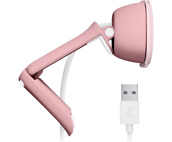 Logitech Brio 100 Rose web kamera - slika 3