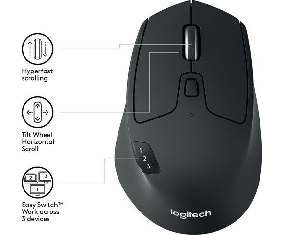 Logitech M720 Triathlon bežični miš - slika 5