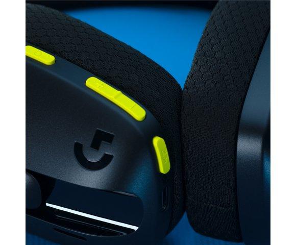 Logitech G435 Black and Neon Yellow slušalice - slika 2