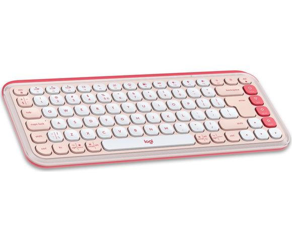 Logitech POP Icon Keys Off Rose tastatura - slika 3