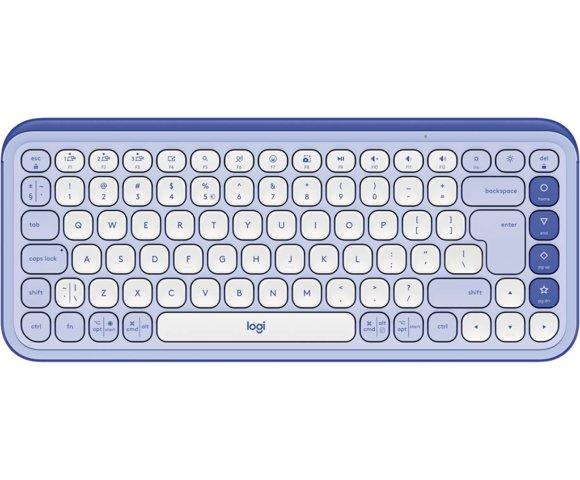 Logitech POP Icon Keys Lilac tastatura - slika 6