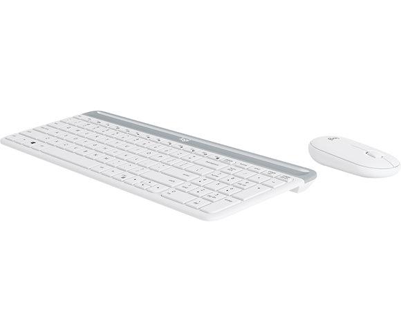 Logitech MK470 Slim combo Off-White tastatura - slika 4