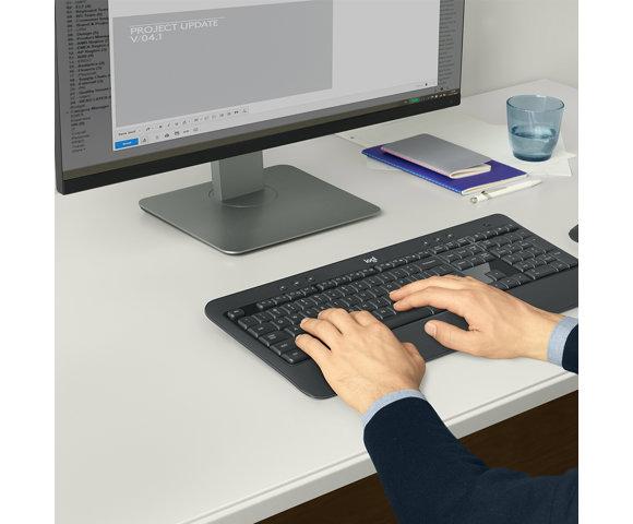 Logitech MK540 Advanced Carbon Combo - slika 10