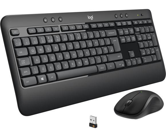 Logitech MK540 Advanced Carbon Combo - slika 5