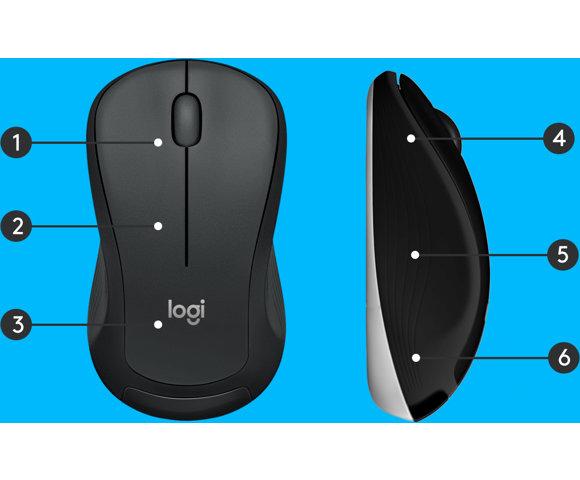 Logitech MK540 Advanced Carbon Combo - slika 6