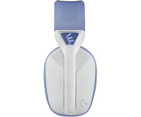 Logitech G435 Off White and Lilac slušalice - slika 3