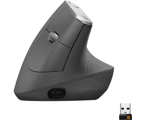 Logitech MX Vertical Graphite miš - slika 6