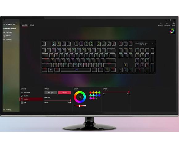 HyperX Alloy Origins HX Aqua tastatura - slika 2