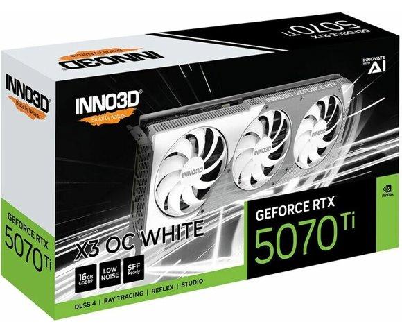 Inno3D RTX 5070 Ti X3 OC White 16GB grafička kartica - slika 2