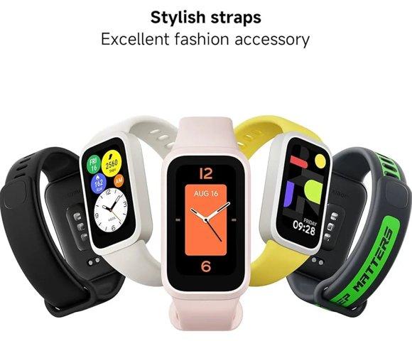 XIAOMI Mi Smart Band 9 Active Beige White smartwatch - slika 7