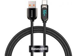 Baseus Display USB-A / USB-C 66W 2m Black
