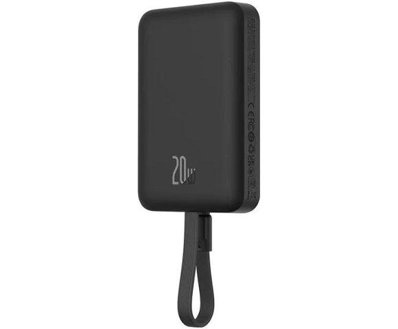 Baseus Magnetic Mini Power Bank 10000mAh Black - slika 3